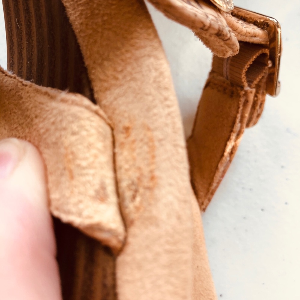 Vionic Gold Cork Adjustable Sandals - image 8